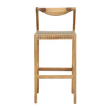 Wuri Teak Barstool