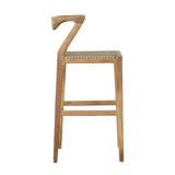 Wuri Teak Barstool