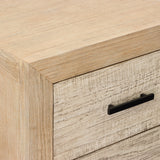 Lowry Double Drawer Nightstand