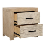 Lowry Double Drawer Nightstand