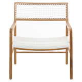 Shaffer Teak Occasional Chair - White
