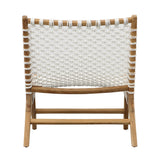 Park Teak Occasional Chair - White