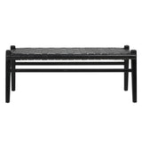 Lyotard Leather Bench