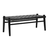 Lyotard Leather Bench
