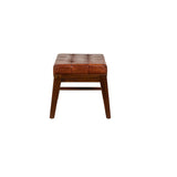 Straub Leather Bench