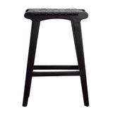 Chandler Teak Backless Counterstool