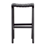 Chandler Teak Backless Counterstool