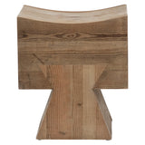 Al-Kindi Pine Stool