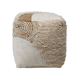 Sullivan Handwoven Pouf
