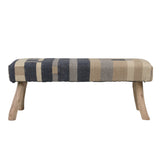 Gluck Handwoven Bench