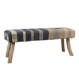 Gluck Handwoven Bench