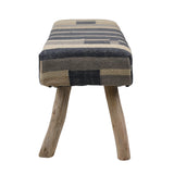Gluck Handwoven Bench