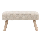 Stahl Handwoven Bench