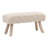 Stahl Handwoven Bench