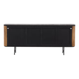 Dugan Pine Sideboard Black