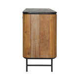 Dugan Pine Sideboard Black