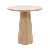 Kierkegaard Travertine Bistro Table