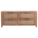 Pandita Teak Media Stand