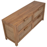 Pandita Teak Media Stand