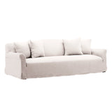 Putnam linen Sofa Slipcover