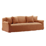 Putnam linen Sofa Slipcover Sienna