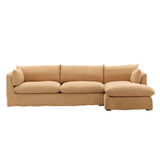 Higgins Birch 2 Piece Chaise Sectional Frame