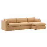 Higgins Birch 2 Piece Chaise Sectional Frame