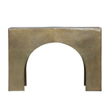 Moretti Aluminum Console Table