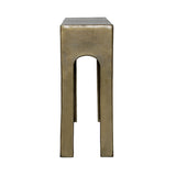 Moretti Aluminum Console Table