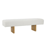 Purdy Bench Ivory