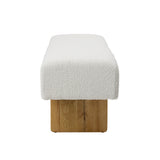 Purdy Bench Ivory